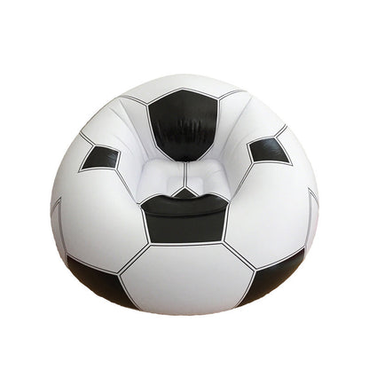 Inflatable PVC Soccer-Shaped Sofa