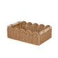 Woven Storage Basket with Wooden Handles