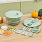 🔥🫑 Last day only – 50% OFF!🥕🥬Salad Spinner with Multi-Function Lid