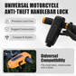 🔒 Handlebar Lock with Alarm: Precision Copper Core, Universal Fit, Weatherproof, for Bike & Motorcycle