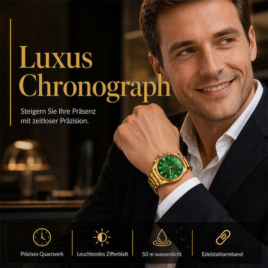 Luminous Waterproof Men's Quartz Watch