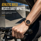 Men's Sport Quartz Watch with Mechanical Style Luminous Hands Date Calendar and Water Resistance