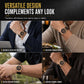 Men's Sport Quartz Watch with Mechanical Style Luminous Hands Date Calendar and Water Resistance