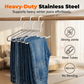 🔥50% OFF 👖 Multi-Layer Space-Saving Pants Hanger – Vertical Closet Organizer for Jeans, Trousers, Scarves & Ties, Compact Wardrobe Storage Rack ✨