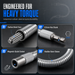 Universal Metal Flexible Shaft Extension Rod for Electric Drills and Screwdrivers Multi Angle Screwdriver Bit Connection Link