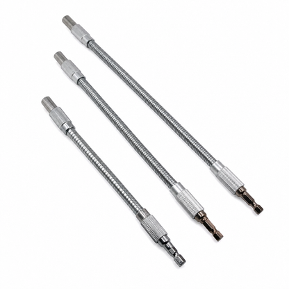 Universal Metal Flexible Shaft Extension Rod for Electric Drills and Screwdrivers Multi Angle Screwdriver Bit Connection Link