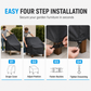 📢📢50% OFF !! ⏰Waterproof Outdoor Patio Chair Cover Sun Protection and Dustproof Furniture Cover for Lawn Chairs and Sofas