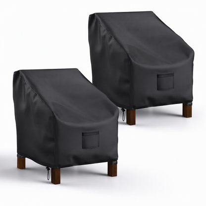 📢📢50% OFF !! ⏰Waterproof Outdoor Patio Chair Cover Sun Protection and Dustproof Furniture Cover for Lawn Chairs and Sofas
