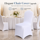 Universal Stretch Spandex Dining Chair Cover Full Slipcover Protector for Wedding Party Banquet