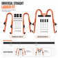 Aluminum Alloy Ladder Stabilizer Roof Hooks with Stabilizer Rod for Straight Ladders