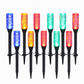 Solar Powered Crystal Column Pathway Lights