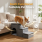Foldable 3-Step Pet Ladder with Storage