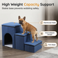 Foldable 3-Step Pet Ladder with Storage