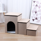 Foldable 3-Step Pet Ladder with Storage