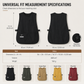 Waterproof and Oilproof Kitchen Vest Apron Breathable Sleeveless Workwear for Catering and Food Service