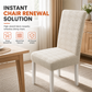Universal Stretch Knitted Dining Chair Cover