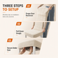 Universal Stretch Knitted Dining Chair Cover