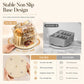 Transparent Plastic Rotating Makeup Organizer