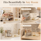 Transparent Plastic Rotating Makeup Organizer