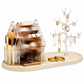 Transparent Plastic Rotating Makeup Organizer