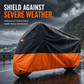 Waterproof Motorcycle Cover with Lock Holes