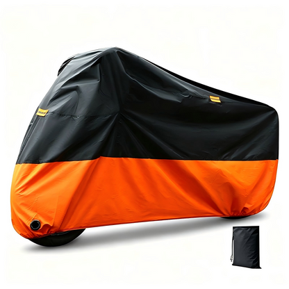 Waterproof Motorcycle Cover with Lock Holes
