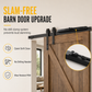 📢📢50% OFF !! ⏰Sliding Barn Door Soft Close Mechanism POM Material Track Buffer Damper Kit with No-Drill Installation