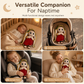 Soothing Breathing Otter Plush Toy Baby Sleep Companion Stuffed Animal with Moving Ears