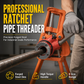 🔥50% OFF🔧Manual Pipe Threading Tool Kit – Ratchet Handle & Die Heads, Cut Clean Pipe Threads with Less Effort 🛠️