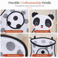 Cartoon Animal Bath Toy Organizer Mesh Storage Bag with Suction Cups for Kids Bathroom