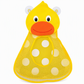 Cartoon Animal Bath Toy Organizer Mesh Storage Bag with Suction Cups for Kids Bathroom