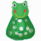 Cartoon Animal Bath Toy Organizer Mesh Storage Bag with Suction Cups for Kids Bathroom