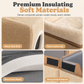 Foldable Cat Bed Warm Winter Pet House All Season Cat Villa