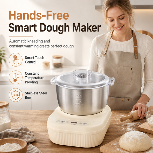 Electric Dough Mixer with Proofing Function