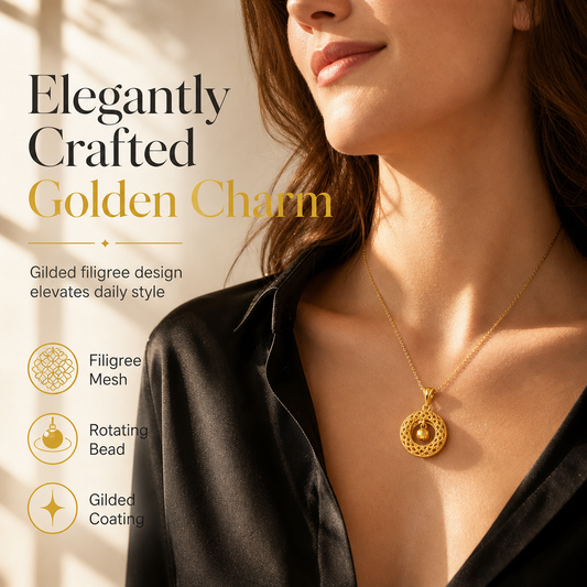 🌸 50% OFF NOW! 🌸Chic Dreamcatcher Filigree Necklace for Women✨