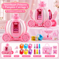 🔥Pink Kids Makeup Kit for Girls Childrens Cosmetics Toy Set with Makeup Box Birthday Gift for Little Princess