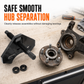 🔧 Heavy-Duty Hub Puller: Forged Steel, High-Torque, Fits Light Truck Hubs