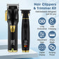 Cordless Hair Clipper & Trimmer Grooming Kit