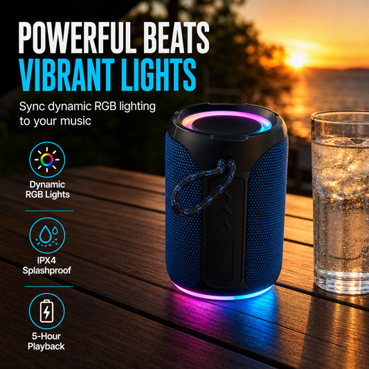 High Power Waterproof Bluetooth Speaker