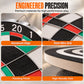 Double-Sided Dart Board with Steel Tip Darts
