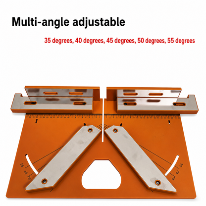 High Precision 45 and 90 Degree Cutting with Scale Markings for Door Frame Molding and Solid Wood Trim