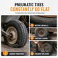 🚗350-4 Solid Polyurethane Foam Wheel 1 Piece Replacement Tire for Hand Trucks Garden Carts and Warehouse Trolleys