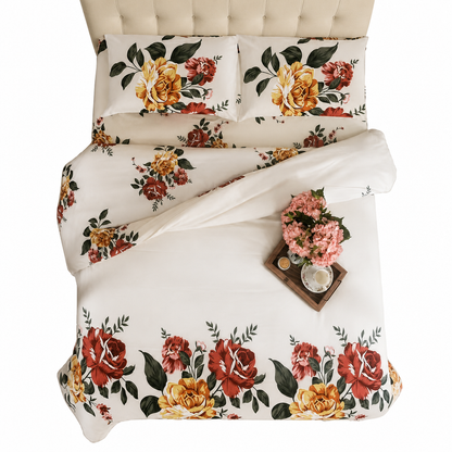 🔥50% OFF!!📢🛏️ Warm Thick Winter Bedding Set – Elegant French Style, A Cosy Upgrade for Cold Nights ❄️✨