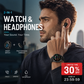 🔥2026 Hot Sale⌚2-in-1 smartwatch with built-in wireless earbuds 🎧️